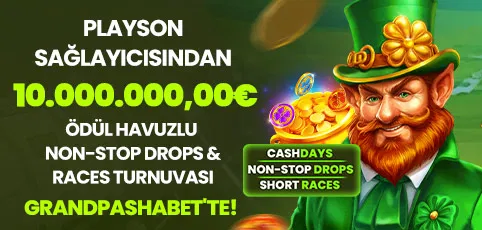 PLAYSON SAĞLAYICISINDAN DEV TURNUVA!
